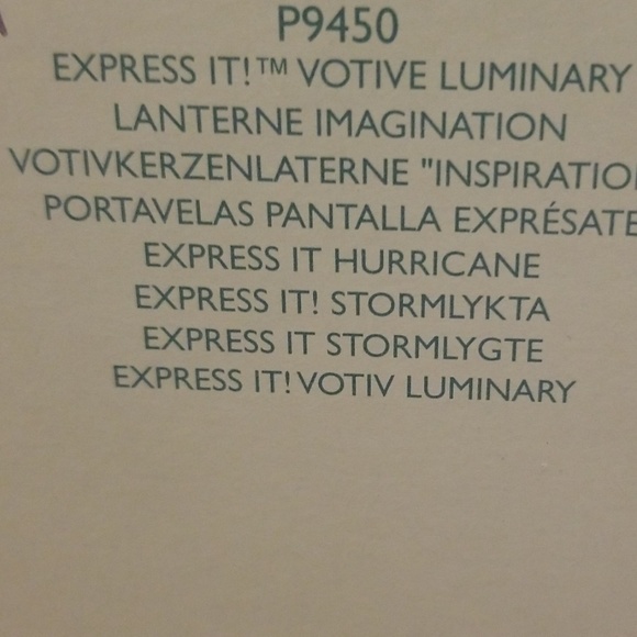 PartyLite Express It! Votive Luminary - Picture 5 of 6